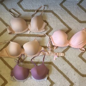 four 34C bras